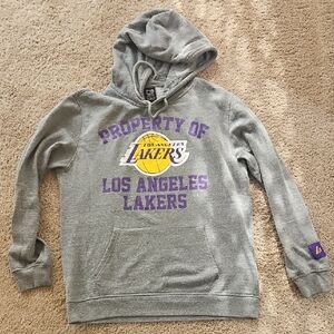 Los Angeles Lakers Gray Hoodie Sz M